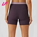 rib bike shorts