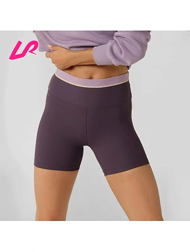 rib bike shorts